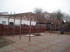 Навес для хранения автомобилей.