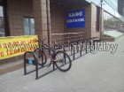 Велопарковка компании Техинмаш возле бизнес-центра SV Plaza